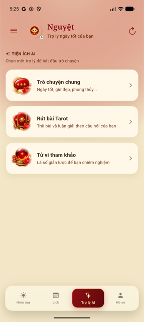 Màn hình Trợ lý AI